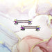 Aurora Gem Simple Star Barbell Nipple Ring Set - 1202 Body Jewelry